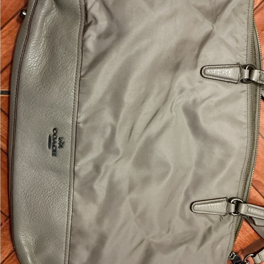 Coach Men's Gray Messenger Bag